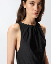 Abito lungo in viscosa jacquard -  | Pinko