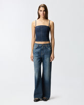 Top bustier denim comfort -  | Pinko