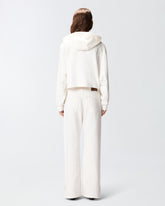 Felpa cropped con ricamo -  | Pinko