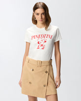 T-shirt con stampa cuore e Pinkotini -  | Pinko