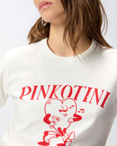 T-shirt con stampa cuore e Pinkotini -  | Pinko