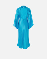 Abito lungo fluido in satin -  | Pinko