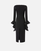 Abito aderente con volant -  | Pinko