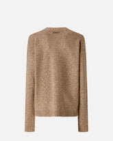 Cardigan in tessuto bouclé con strass -  | Pinko