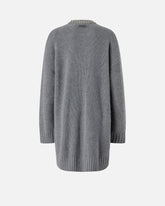 Abito in maglia con collo strass -  | Pinko