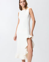 Abito aderente con volant -  | Pinko