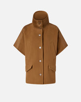 Cappa in panno con collo alto -  | Pinko