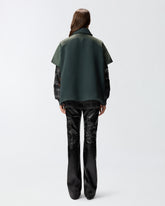 Cappa in panno con collo alto -  | Pinko