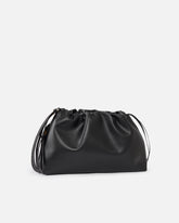 Borsa Clutch a spalla grande in pelle con logo Love Birds -  | Pinko