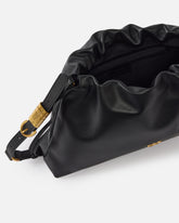 Borsa Clutch a spalla grande in pelle con logo Love Birds -  | Pinko