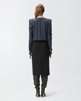 Abito longuette sfiancato combinato -  | Pinko