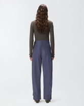 Shiny taffeta trousers -  | Pinko