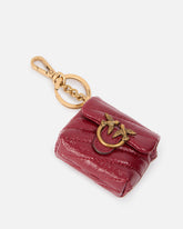 Funda para AirPods Love Bag Puff de piel brillante -  | Pinko