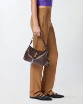 Borsa a spalla piccola Saddle Bag in pelle -  | Pinko