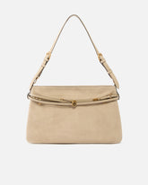 Borsa a spalla grande Belt Bag Big in suede -  | Pinko