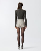 Shorts a vita alta full strass -  | Pinko