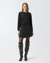 Minigonna con strass -  | Pinko