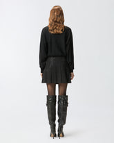 Minigonna con strass -  | Pinko