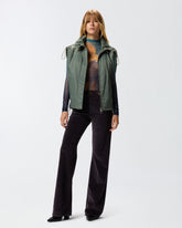 Piumino smanicato in tessuto tecnico -  | Pinko