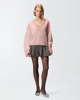 Maglione ampio in misto lana mohair -  | Pinko