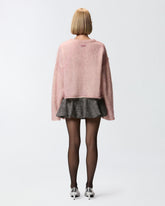 Maglione ampio in misto lana mohair -  | Pinko