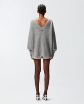 Maglione misto lana con ricamo gioiello -  | Pinko