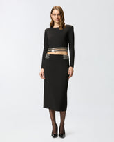Midi skirt with metal embellishments -  | Pinko
