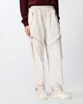 Pantaloni sportivi oversize con zip -  | Pinko