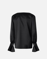 Blusa morbida in satin -  | Pinko