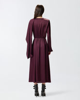 Vestito lungo con fusciacca -  | Pinko