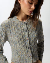 Cardigan in maglia multicolore -  | Pinko