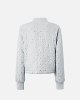 Bomber matelassé et clouté à strass -  | Pinko