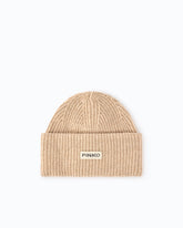 Berretto con logo lettering PINKO - Marrone | Pinko