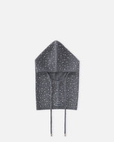 Balaclava con coulisse e strass -  | Pinko