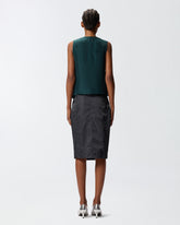 Top con fiori gioiello -  | Pinko