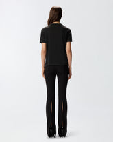 T-shirt con fiori gioiello -  | Pinko