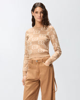 Maglia cropped con logo Love Birds -  | Pinko