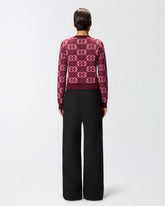 Maglia cropped con logo Love Birds -  | Pinko