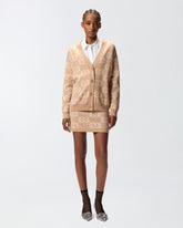 Cardigan con logo Love Birds -  | Pinko