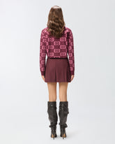 Cardigan con logo Love Birds -  | Pinko