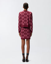 Cardigan with Love Birds logo -  | Pinko