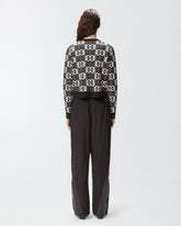 Cardigan con logo Love Birds -  | Pinko