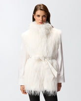 Faux fur vest -  | Pinko
