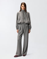 Bomber con zip in misto lana -  | Pinko