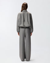 Bomber con zip in misto lana -  | Pinko