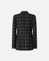 Giacca doppiopetto a quadri -  | Pinko