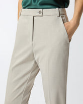 Pantaloni lunghi con zip sul retro -  | Pinko