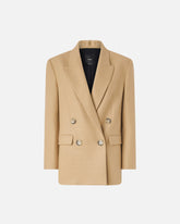 Giacca doppiopetto in misto lana -  | Pinko