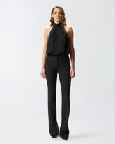 Top all'americana con apertura sul retro -  | Pinko