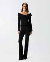 Giacca aderente con spalle scoperte -  | Pinko